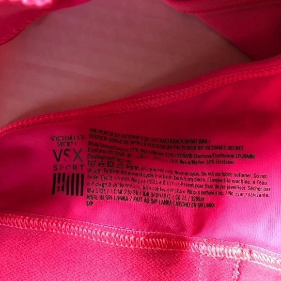 VSX Hot Pink  Sports Bra - Picture 2 of 11